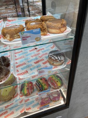 Vegan doughnuts  at Batch'd in Leeds