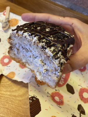 Oreo donut sandwich  at Batch'd in Leeds