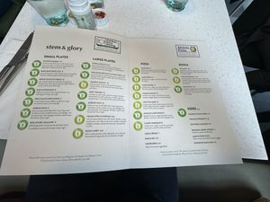 Yum yum  #Veganuary at Stem & Glory - Broadgate in London