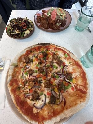 My friend had Bang Bang Brocolli & kimchi rice  #Veganuary at Stem & Glory - Broadgate in London