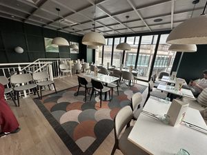 Upstairs room as well  #Veganuary at Stem & Glory - Broadgate in London