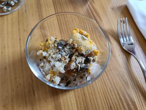 Kürbistiramisu at Schlicht Vegan in Vienna