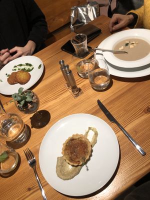 starters!!! yay  at Schlicht Vegan in Vienna