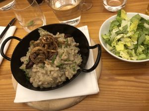 Buchweizen Spätzle   at Schlicht Vegan in Vienna