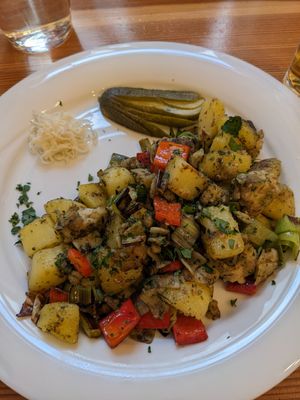 Grenadiermarsch at Schlicht Vegan in Vienna