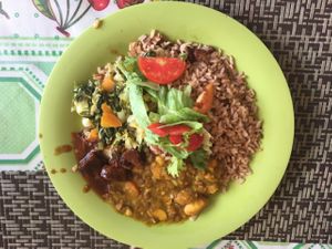   at Reggae Pot Rastarant in Ocho Rios