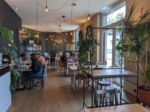 Interior at Becanto Coffee & Brunch in Bern