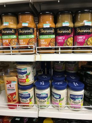 Vegan mayo at Bang Rak Minimart in Koh Samui