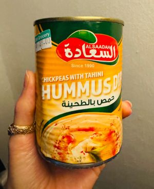 Delicious hummus! at Bang Rak Minimart in Koh Samui