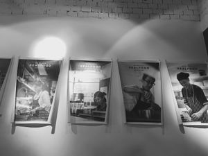 Wall art at Real Food - The Central in Central Singapore