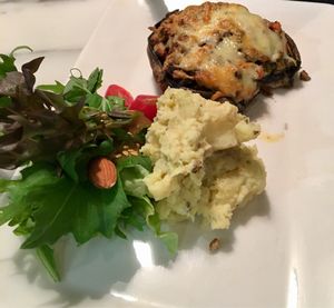 Portobello mushroom  at Real Food - The Central in Central Singapore