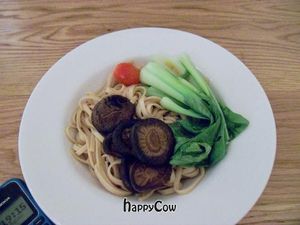 organic noodles. at Real Food - The Central in Central Singapore