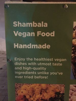 Shambala creedo. at Shambala in Zagreb