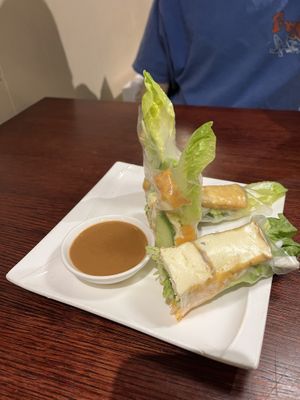 Summer rolls  at Viet Bistro in Leeds