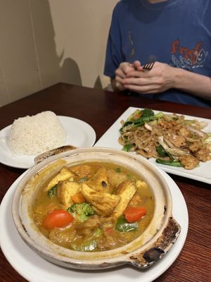 Noodle saladd  at Viet Bistro in Leeds