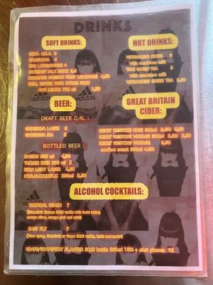 menu (2) at Viet.inės in Vilnius