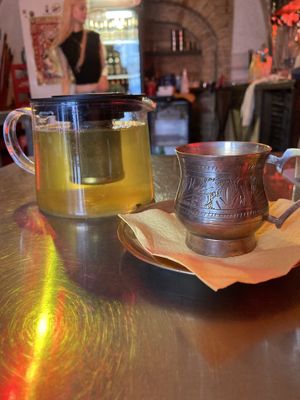 Green Vietnamese tea  at Viet.inės in Vilnius