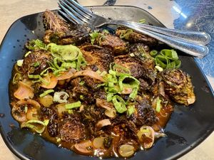 Brussle sprouts  at Trail Life Brewing in Grand Junction