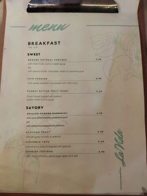 Breakfast at La Vida in Denia