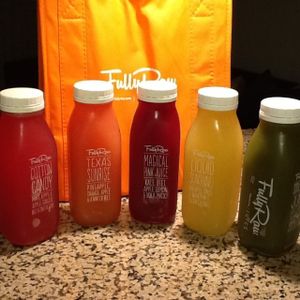 Fully Raw juices at Rawfully Organic Co-op in Houston