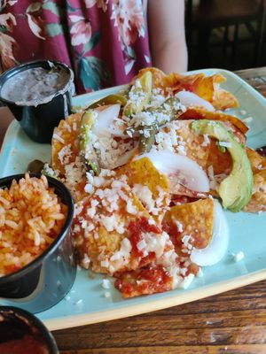 Chilaquiles at Papi's Tacos in Ocean City