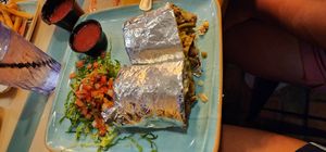 Vegan Mission-style Burrito at Papi's Tacos in Ocean City