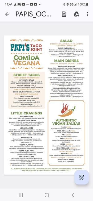  at Papi's Tacos in Ocean City