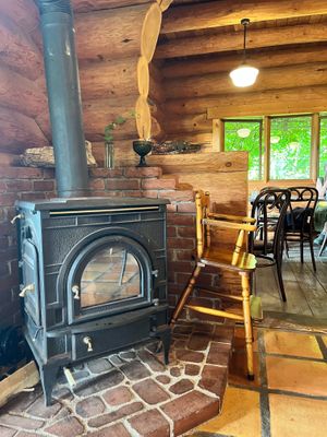 stove at Le Gré in Kuroishi