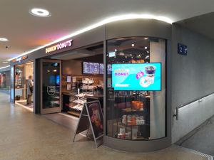 Exterior (in underpass) at Dunkin' in St Gallen
