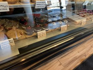 the whole bottom row is vegan   at The Griffin Takeaway in Saskatoon