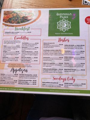  at Quesadilla Pilsen in Chicago