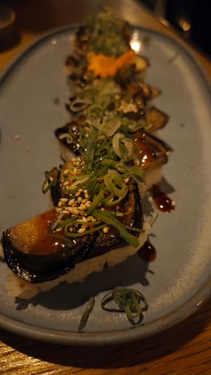 Eggplant at NORI WAY in Milan