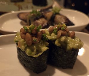 Natto Avocado at NORI WAY in Milan