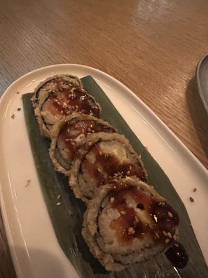 Fried sushi   at NORI WAY in Milan
