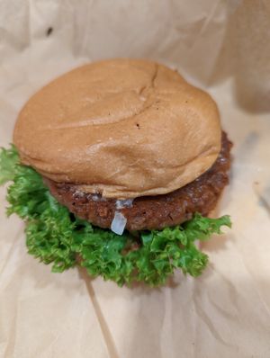 Nic Max Burger at NIC Veg Burger Restaurant in Stuttgart