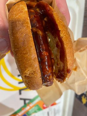   at NIC Veg Burger Restaurant in Stuttgart