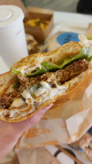  at NIC Veg Burger Restaurant in Stuttgart