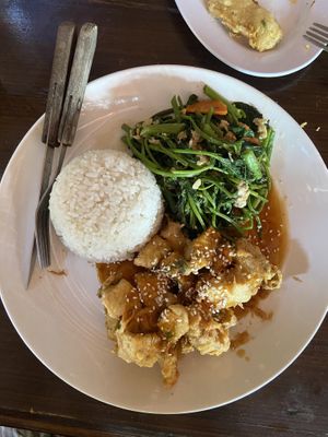 Teriyaki  at Felice's Vegetarian Restaurant in Kuta