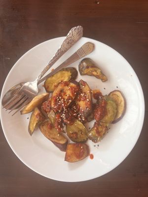   at Felice's Vegetarian Restaurant in Kuta