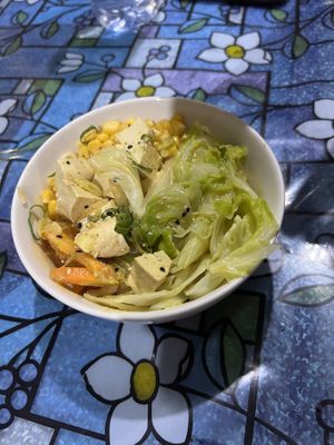 Ramen  at Felice's Vegetarian Restaurant in Kuta