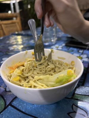 Ramen  at Felice's Vegetarian Restaurant in Kuta