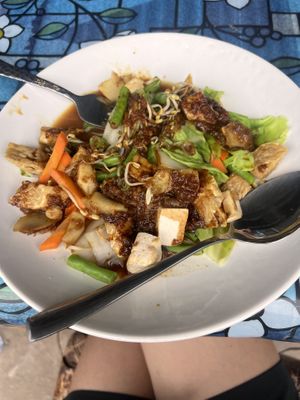 Gado gado  at Felice's Vegetarian Restaurant in Kuta