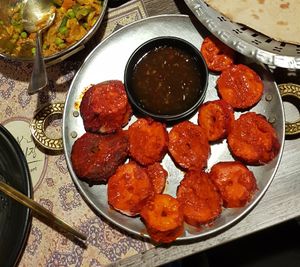 Tandoori mushrooms 😍 at Bombay Brau in Seoul