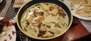 Tofu curry at Hungry Monkeys in Cebu