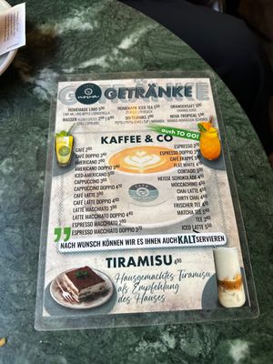 they do have plant milk!   at Cafe Nova in Bonn