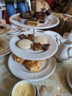 Vegan sweets at Roman Camp Hotel in Callander