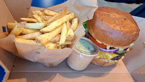 Classic Burger at Eden Jaxx - Dybbølsgade in Copenhagen