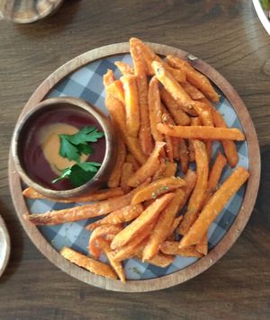 Sweet potato at Tyche in Antalya