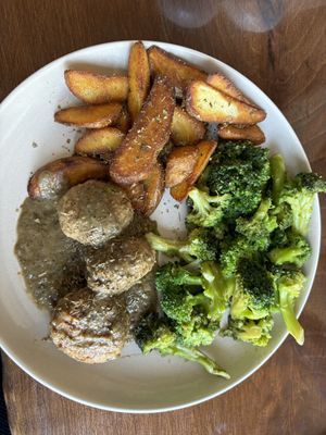 Swedish meatballs  at Tyche in Antalya