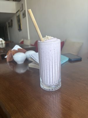 Pinkish smoothie  at Tyche in Antalya